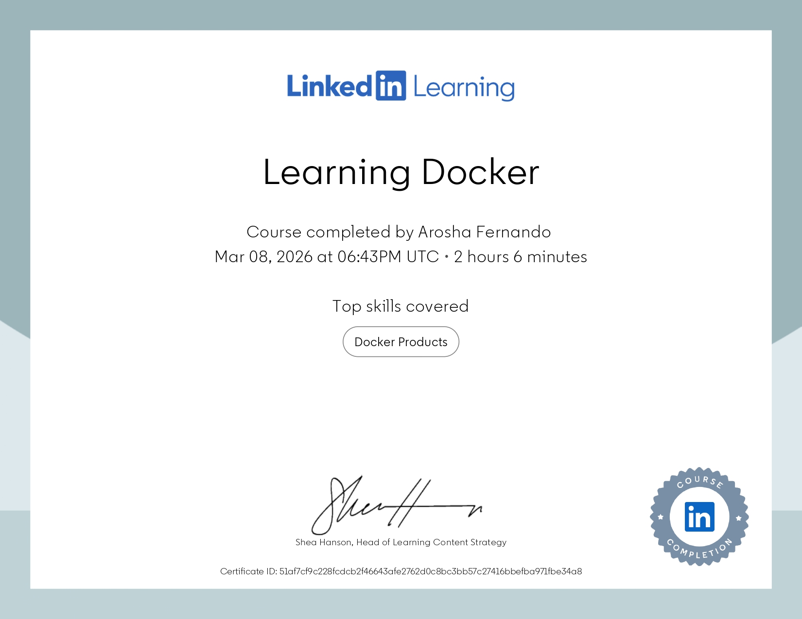 Docker Certification